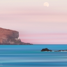 Mooning The Bass Rock